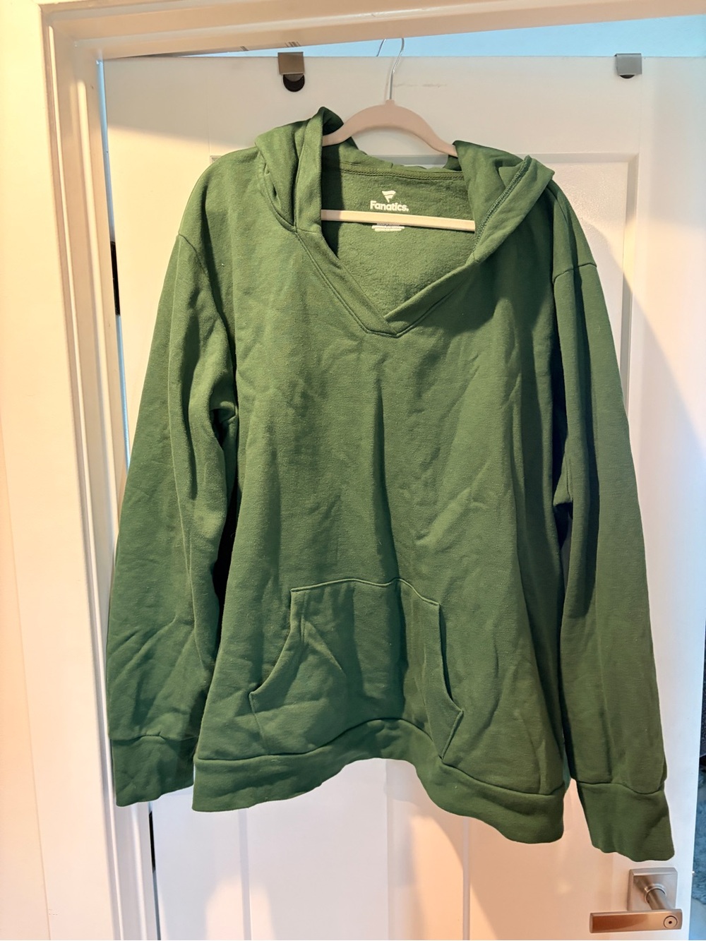 Fanatics Women's Plus Size 4X Green Pullover Hoodie
